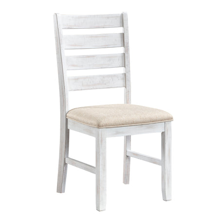 Blair Farm Grayish White/Brown 7-Piece Dining Room Set by Homelegance at Eve Furniture
