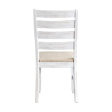 Blair Farm Grayish White/Brown 7-Piece Dining Room Set by Homelegance at Eve Furniture