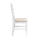 Blair Farm Grayish White/Brown 7-Piece Dining Room Set by Homelegance at Eve Furniture