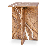 Blair Golden Forest Marble Accent Table