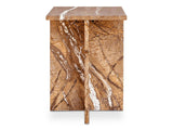 Blair Golden Forest Marble Accent Table