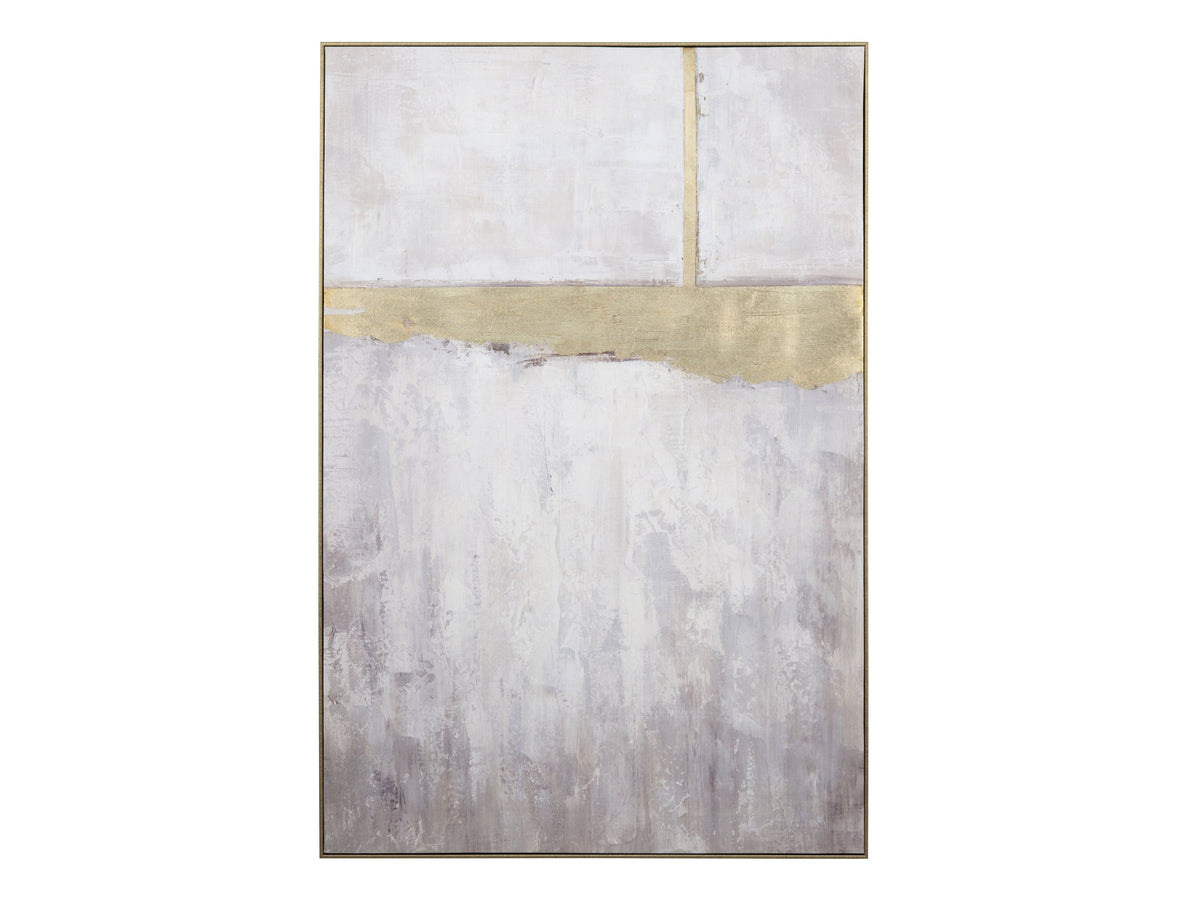Blair Gold/White Canvas by Crestview at Eve Furniture