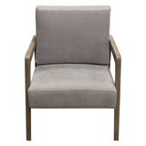 Blair Grey Accent Chair by Diamond Sofa at Eve Furniture