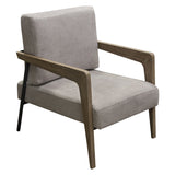 Blair Grey Accent Chair by Diamond Sofa at Eve Furniture