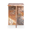Blair Orange Levante Marble Accent Table by Moe's Home at Eve Furniture