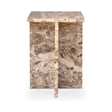 Blair Panther Marble Accent Table
