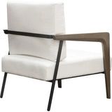 Blair White Accent Chair by Diamond Sofa at Eve Furniture
