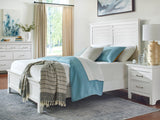 Blaire Farm White California King Bed by Homelegance at Eve Furniture