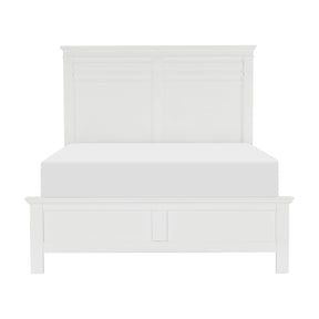 Blaire Farm White California King Bed by Homelegance at Eve Furniture