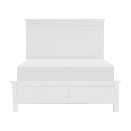 Blaire Farm White California King Bed by Homelegance at Eve Furniture