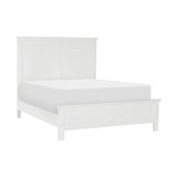 Blaire Farm White King Panel Bed by Homelegance at Eve Furniture
