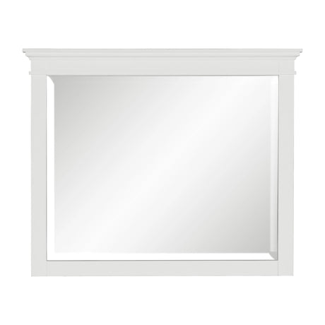 Blaire Farm White Mirror (Mirror Only) by Homelegance at Eve Furniture
