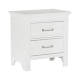 Blaire Farm White Nightstand by Homelegance at Eve Furniture