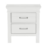 Blaire Farm White Nightstand by Homelegance at Eve Furniture