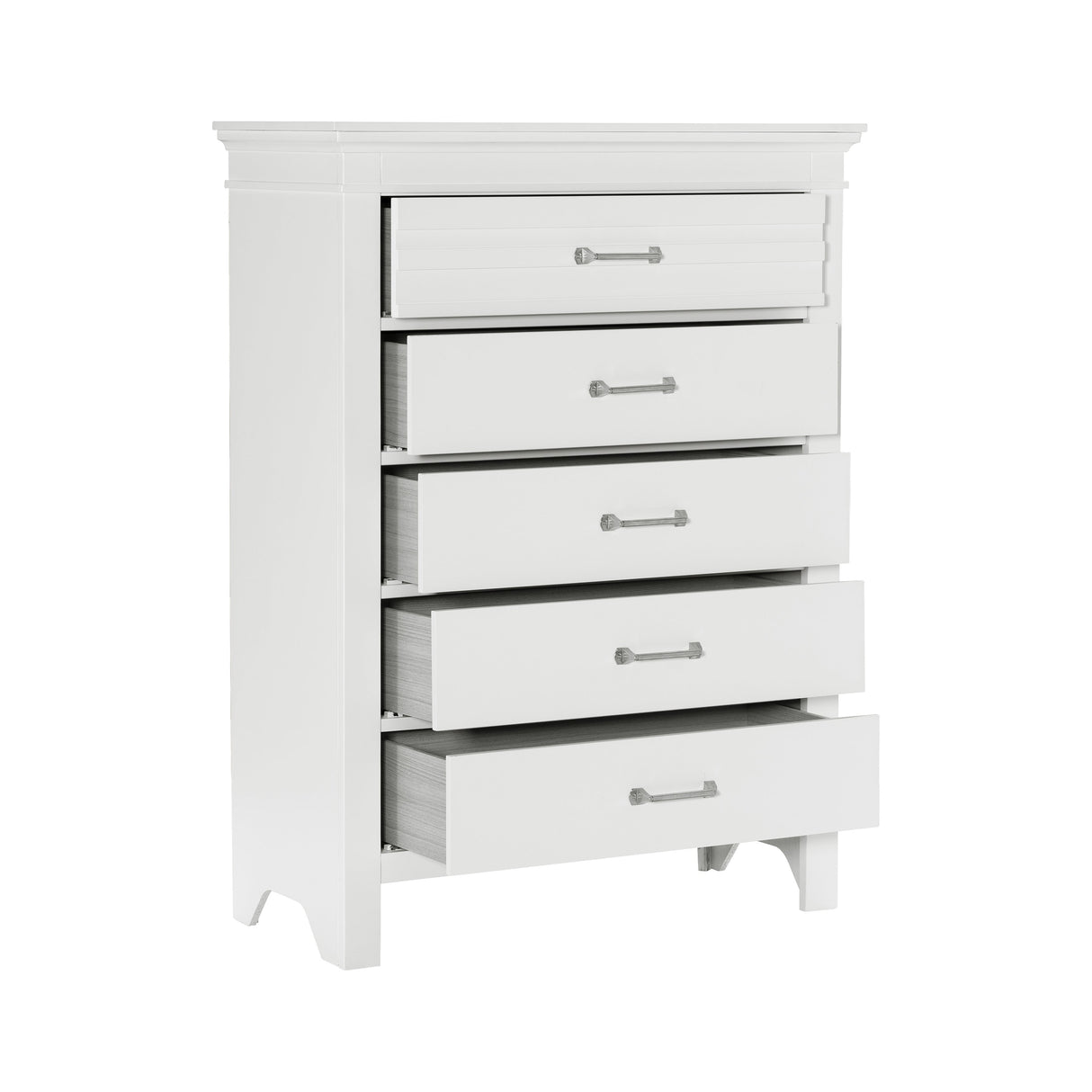 Blaire Farm White Panel Bedroom Set by Homelegance at Eve Furniture