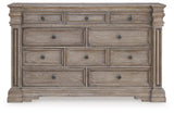 Blairhurst Light Grayish Brown Dresser by Ashley at Eve Furniture