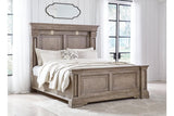 Blairhurst Light Grayish Brown King Panel Bed by Ashley at Eve Furniture