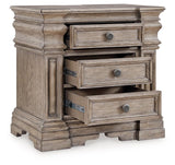 Blairhurst Light Grayish Brown Nightstand by Ashley at Eve Furniture