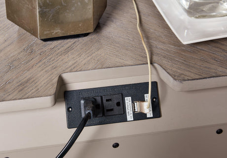 Blairhurst Light Grayish Brown Nightstand by Ashley at Eve Furniture