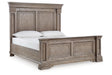 Blairhurst Light Grayish Brown California King Panel Bed by Ashley at Eve Furniture
