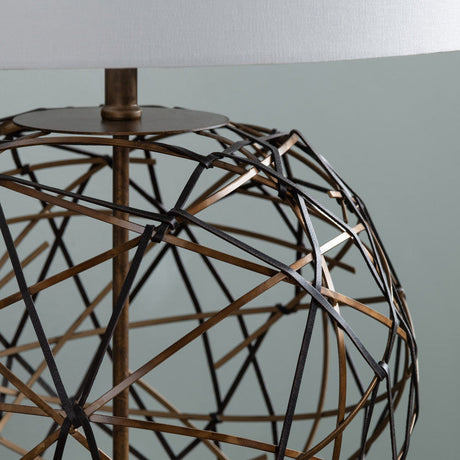 Blaise Copper/Bronze Table Lamp by Crestview at Eve Furniture