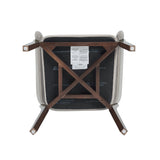 Blake Dining Armchair in Greige by Manhattan Comfort at Eve Furniture