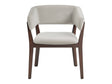 Blake Dining Armchair in Greige by Manhattan Comfort at Eve Furniture