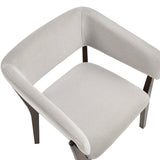 Blake Dining Armchair in Greige (set of 4) by Manhattan Comfort at Eve Furniture