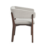 Blake Dining Armchair in Greige (set of 4) by Manhattan Comfort at Eve Furniture