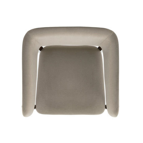 Blake Dining Armchair in Linen by Manhattan Comfort at Eve Furniture