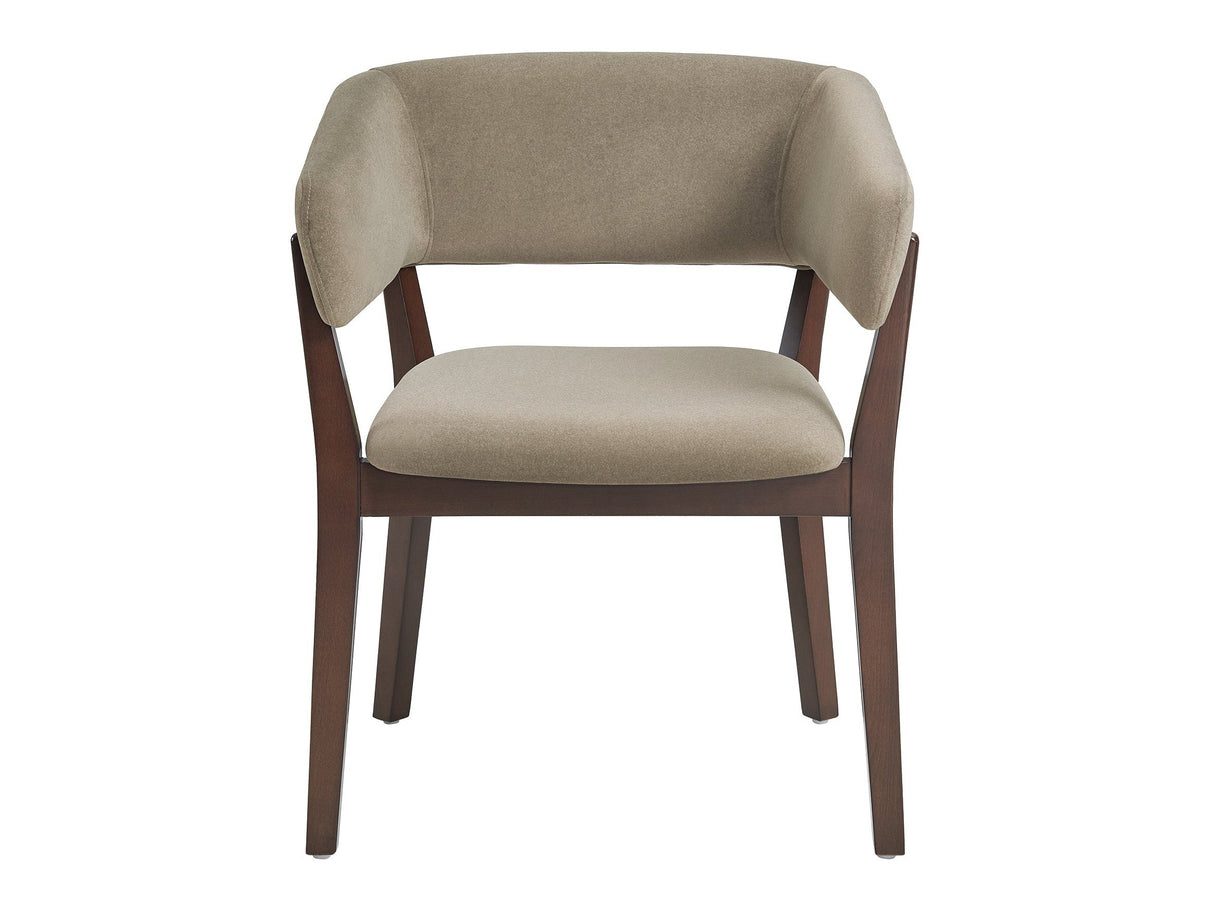Blake Dining Armchair in Linen by Manhattan Comfort at Eve Furniture