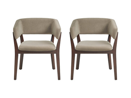 Blake Dining Armchair in Linen (set of 2) by Manhattan Comfort at Eve Furniture