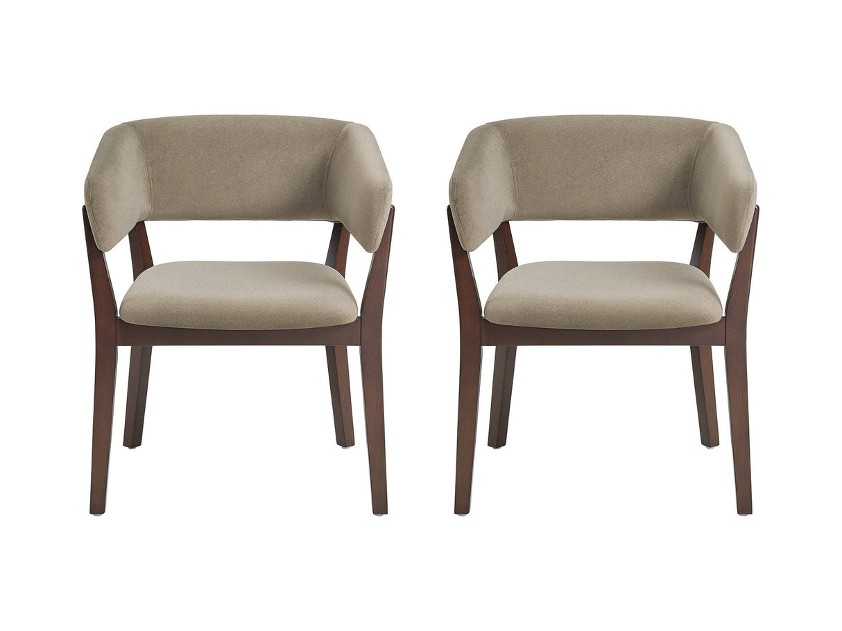 Blake Dining Armchair in Linen (set of 2) by Manhattan Comfort at Eve Furniture