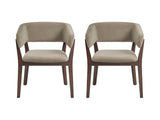 Blake Dining Armchair in Linen (set of 2) by Manhattan Comfort at Eve Furniture