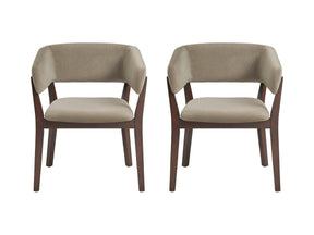 Blake Dining Armchair in Linen (set of 2) by Manhattan Comfort at Eve Furniture