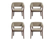 Blake Dining Armchair in Linen (set of 4) by Manhattan Comfort at Eve Furniture