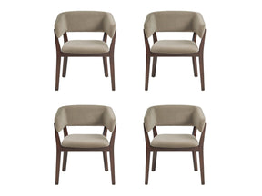 Blake Dining Armchair in Linen (set of 4) by Manhattan Comfort at Eve Furniture