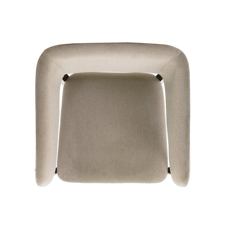 Blake Dining Armchair in Natural by Manhattan Comfort at Eve Furniture