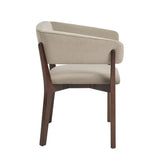 Blake Dining Armchair in Natural by Manhattan Comfort at Eve Furniture
