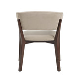 Blake Dining Armchair in Natural by Manhattan Comfort at Eve Furniture
