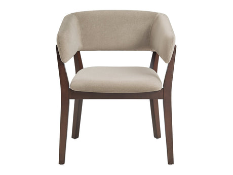 Blake Dining Armchair in Natural by Manhattan Comfort at Eve Furniture