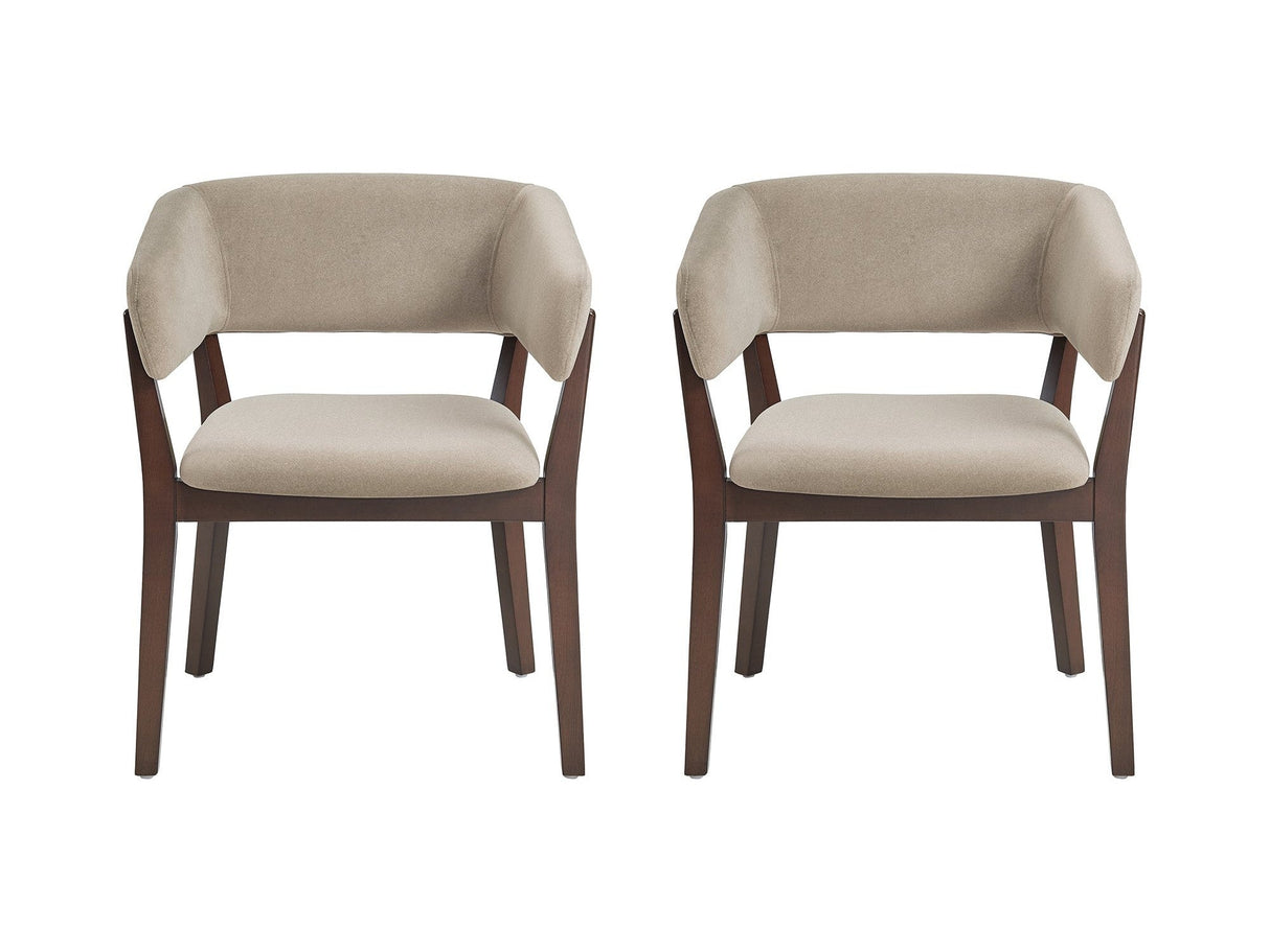 Blake Dining Armchair in Natural (set of 2) by Manhattan Comfort at Eve Furniture