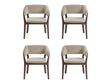 Blake Dining Armchair in Natural (set of 4) by Manhattan Comfort at Eve Furniture
