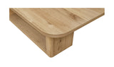 Blake Dining Table Rustic Oak by Moe's Home at Eve Furniture