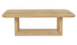 Blake Dining Table Rustic Oak by Moe's Home at Eve Furniture