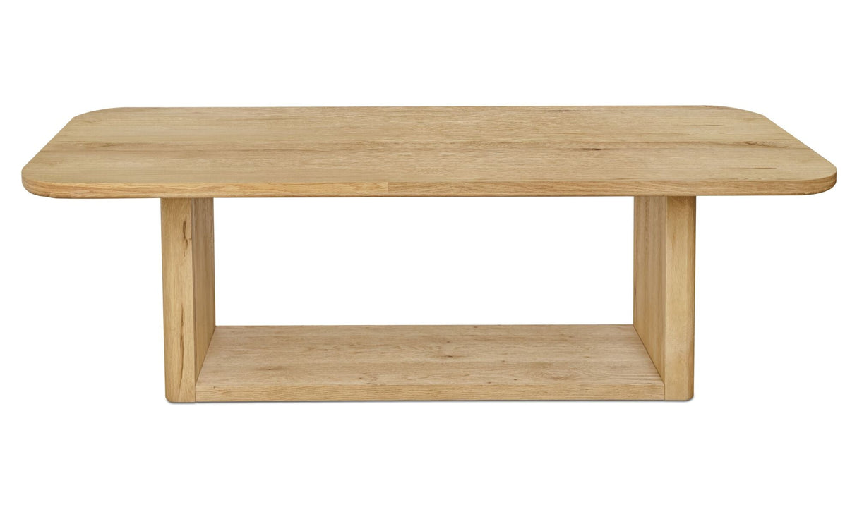 Blake Dining Table Rustic Oak by Moe's Home at Eve Furniture