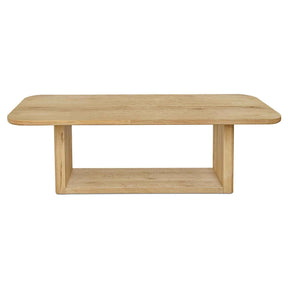 Blake Rustic Oak Dining Table by Moe's Home at Eve Furniture