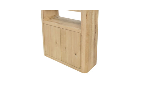 Blake Tall Cabinet Rustic Oak by Moe's Home at Eve Furniture