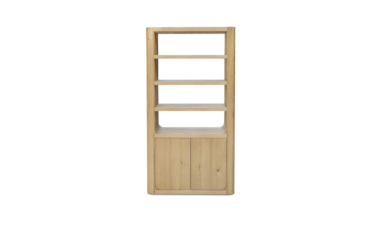 Blake Tall Cabinet Rustic Oak by Moe's Home at Eve Furniture