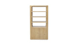 Blake Tall Cabinet Rustic Oak by Moe's Home at Eve Furniture